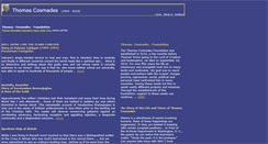 Desktop Screenshot of cosmades.org